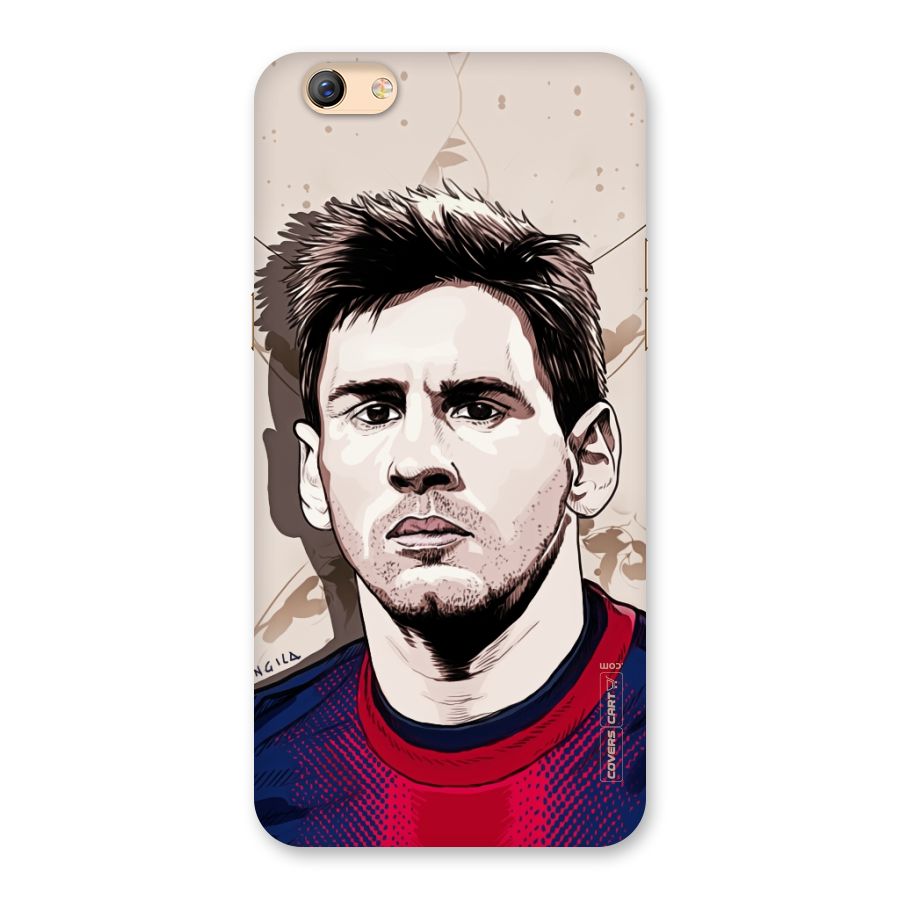 Barca King Messi Back Case for Oppo F3 Plus