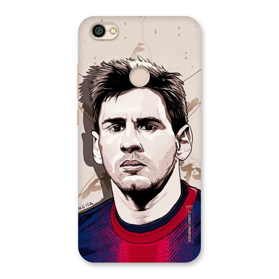Barca King Messi Back Case for Redmi Y1 2017