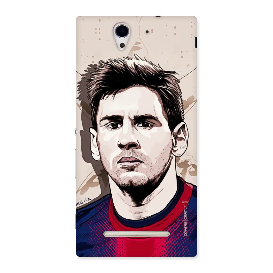 Barca King Messi Back Case for Sony Xperia C3