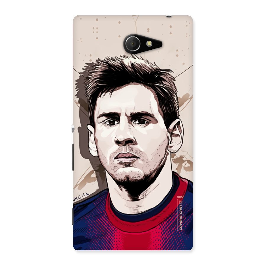 Barca King Messi Back Case for Sony Xperia M2