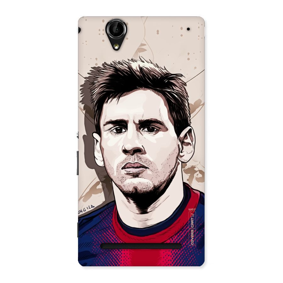 Barca King Messi Back Case for Sony Xperia T2