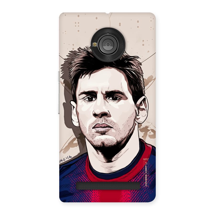 Barca King Messi Back Case for Yu Yunique
