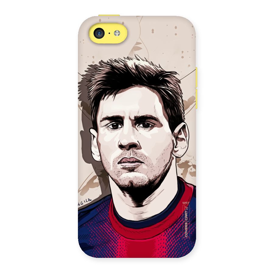 Barca King Messi Back Case for iPhone 5C