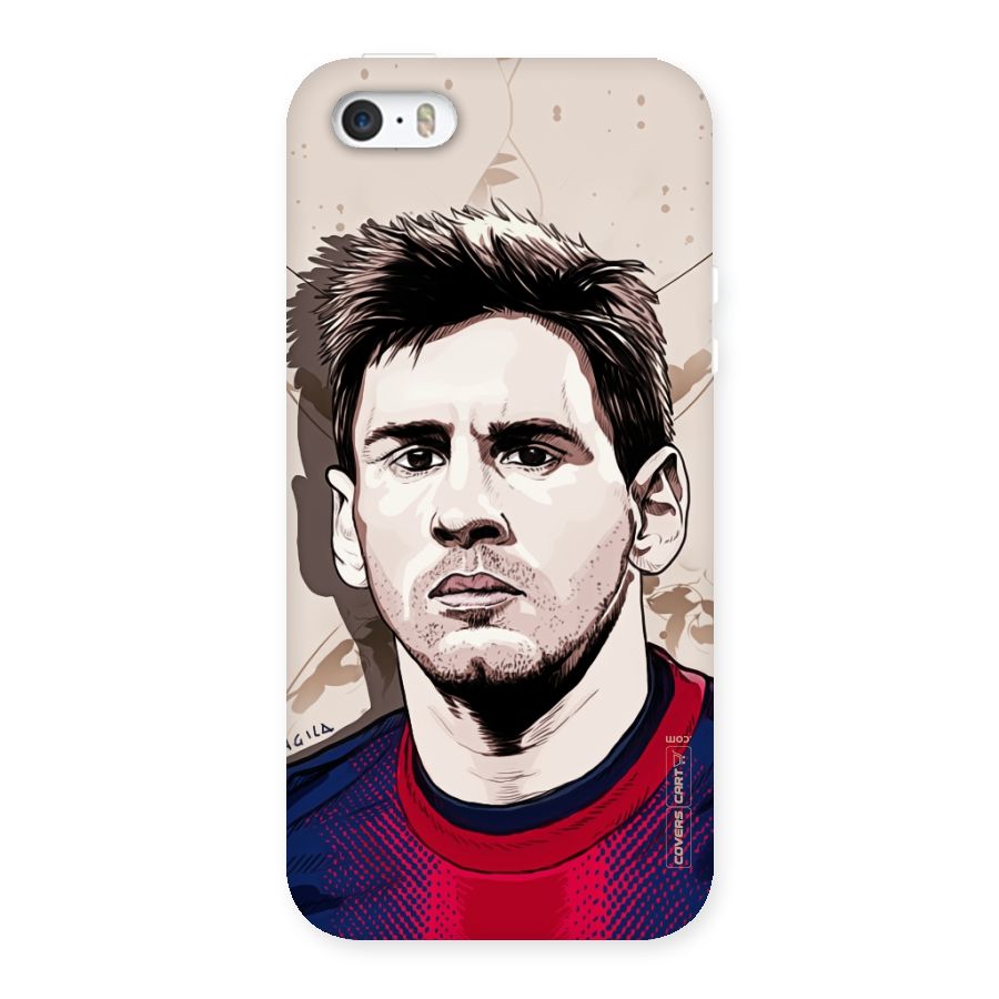 Barca King Messi Back Case for iPhone SE