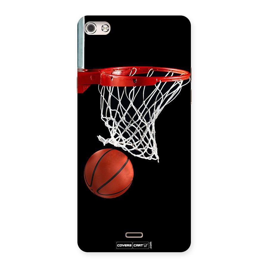 Basketball Back Case for Micromax Canvas Silver 5