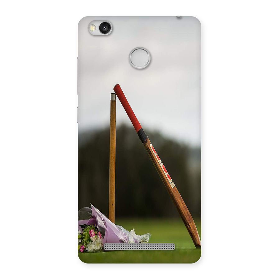 Bat Wicket Back Case for Redmi 3S Prime