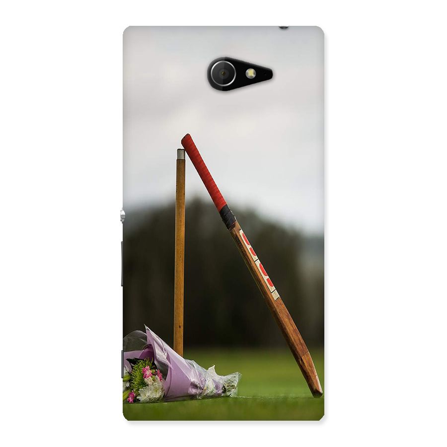 Bat Wicket Back Case for Sony Xperia M2