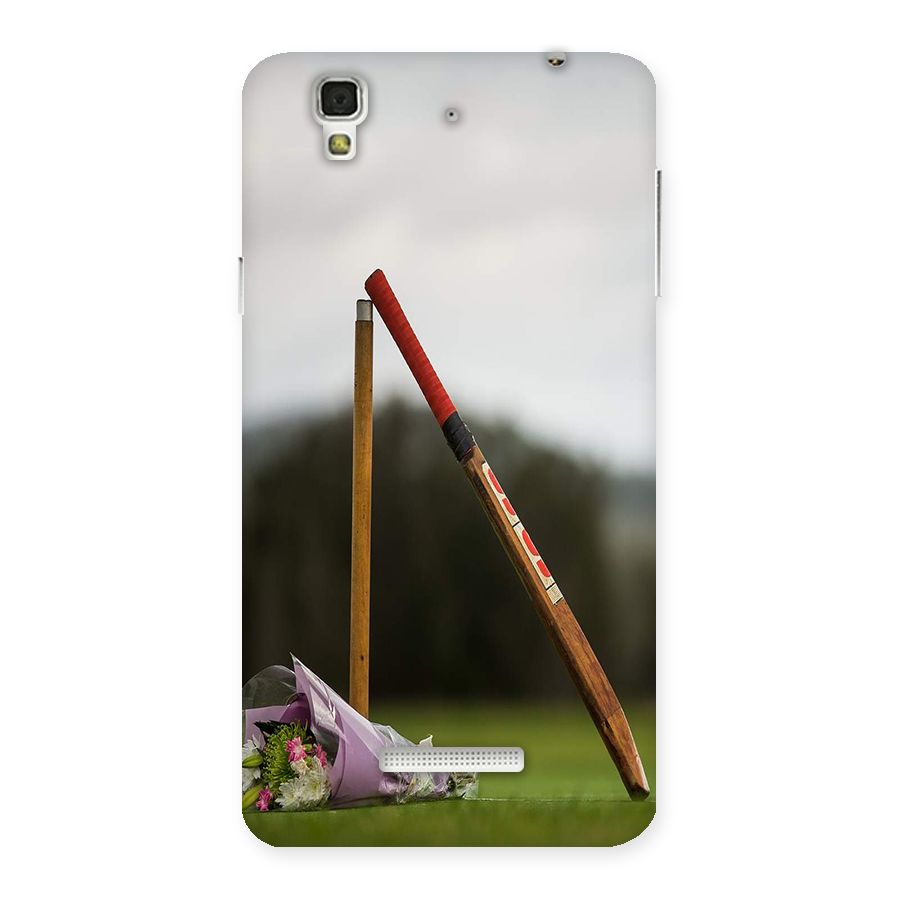 Bat Wicket Back Case for Yu Yureka