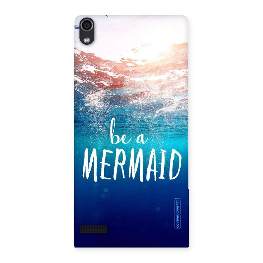 Be A Mermaid Back Case for Ascend P6