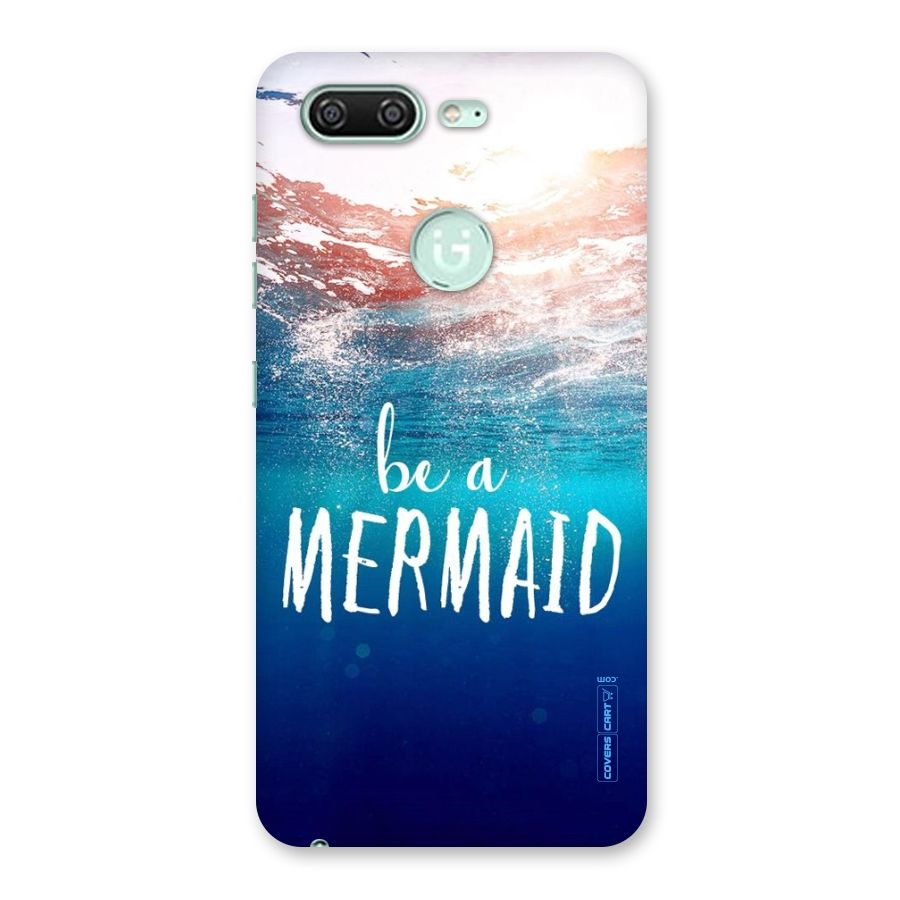 Be A Mermaid Back Case for Gionee S10