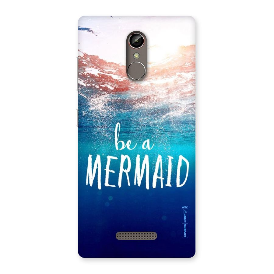 Be A Mermaid Back Case for Gionee S6s