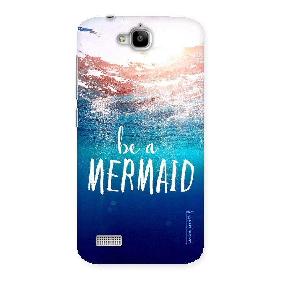 Be A Mermaid Back Case for Honor Holly