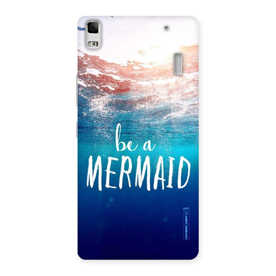 Be A Mermaid Back Case for Lenovo K3 Note