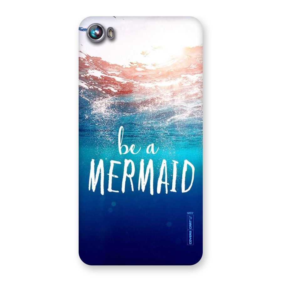 Be A Mermaid Back Case for Micromax Canvas Fire 4 A107