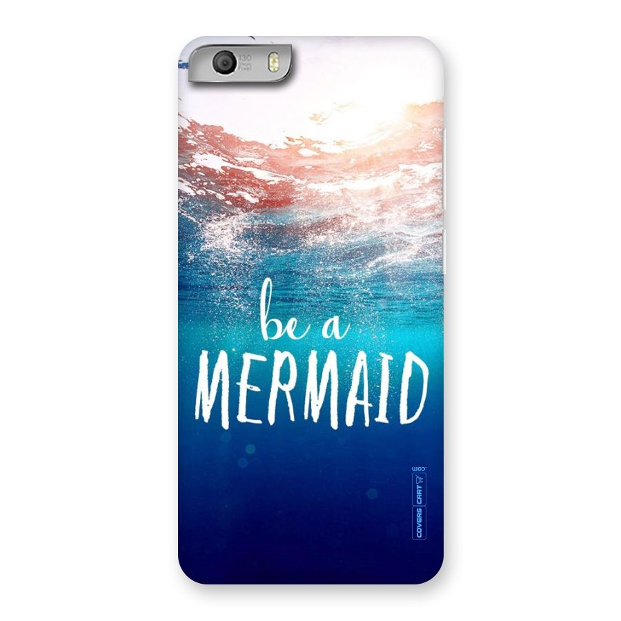 Be A Mermaid Back Case for Micromax Canvas Knight 2