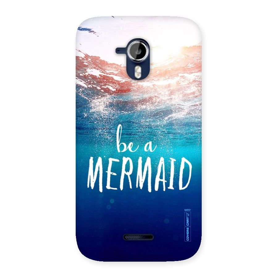 Be A Mermaid Back Case for Micromax Canvas Magnus A117