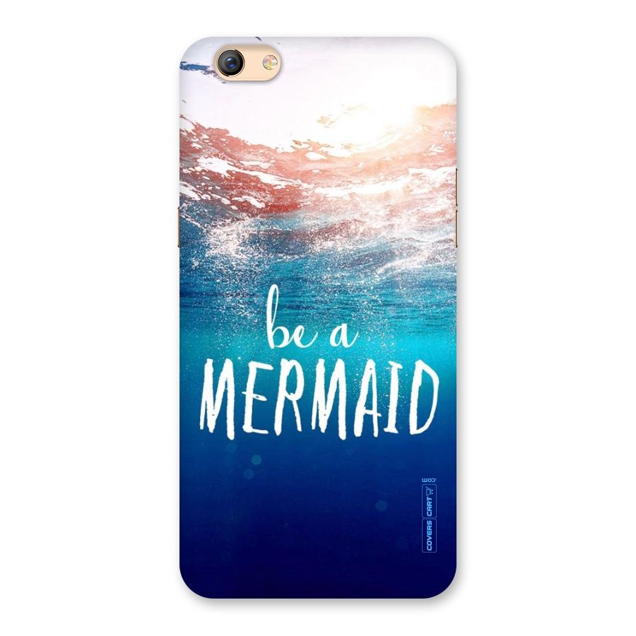 Be A Mermaid Back Case for Oppo F3 Plus