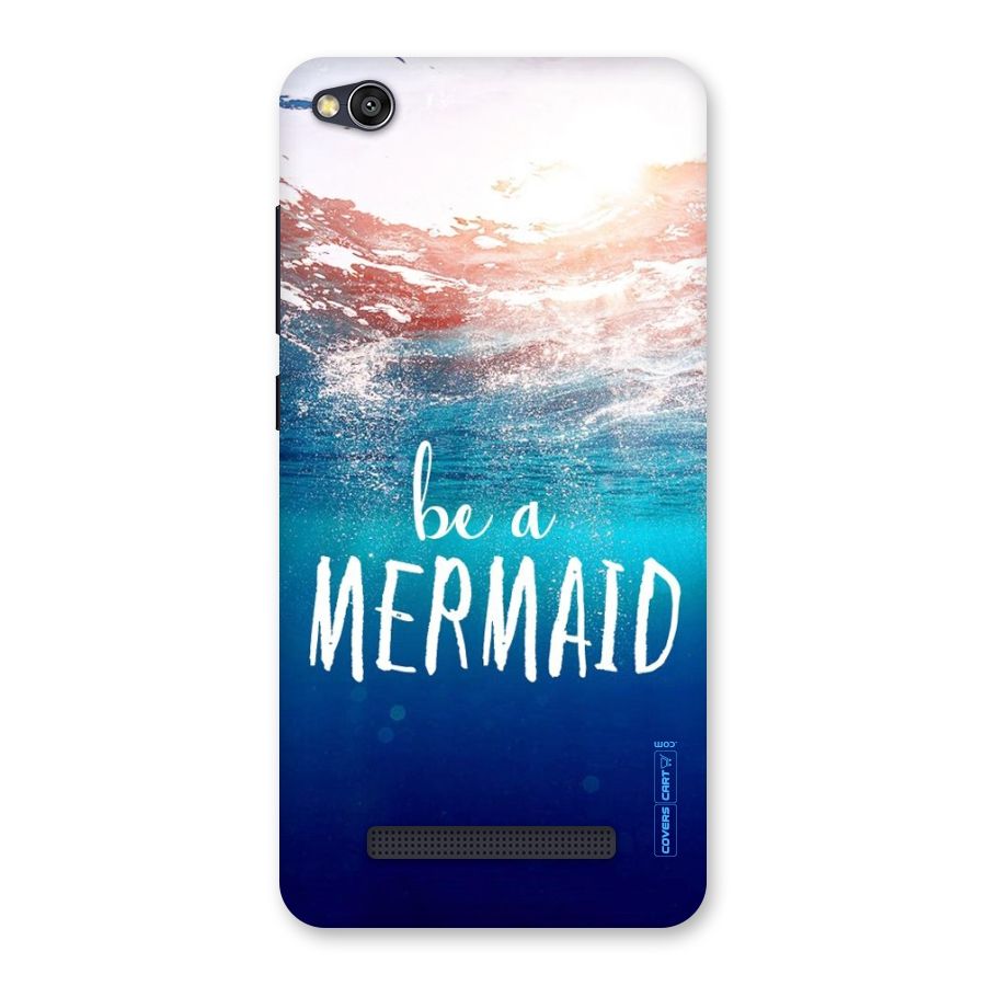 Be A Mermaid Back Case for Redmi 4A