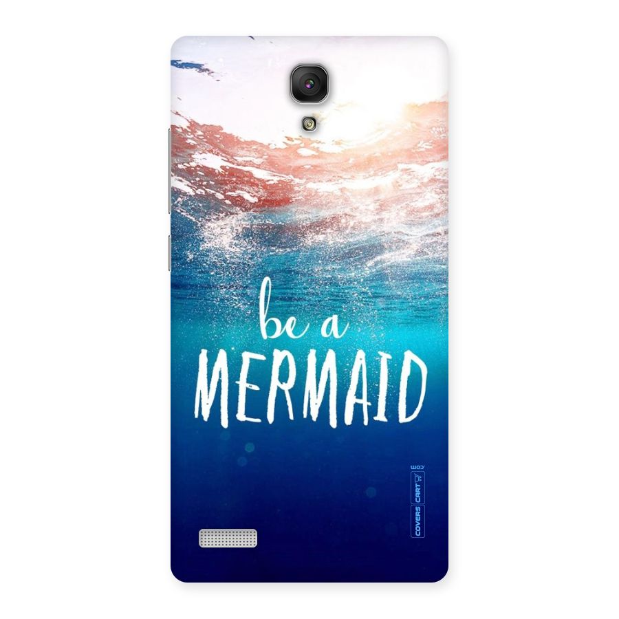 Be A Mermaid Back Case for Redmi Note Prime