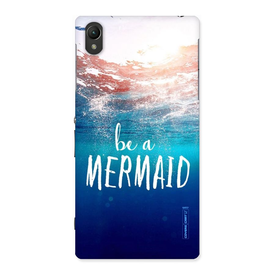 Be A Mermaid Back Case for Sony Xperia Z1