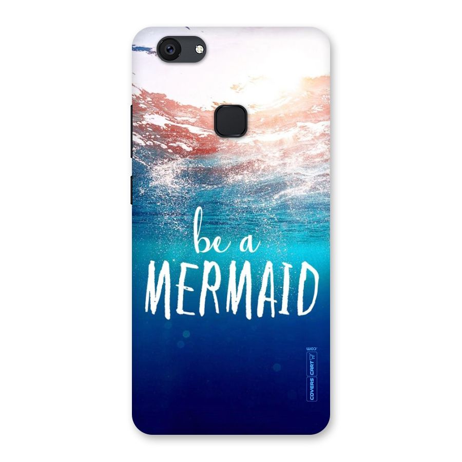 Be A Mermaid Back Case for Vivo V7 Plus
