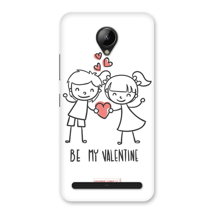 Be My Valentine Back Case for Lenovo C2