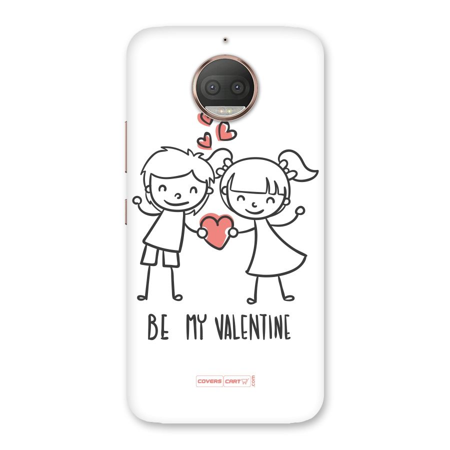 Be My Valentine Back Case for Moto G5s Plus