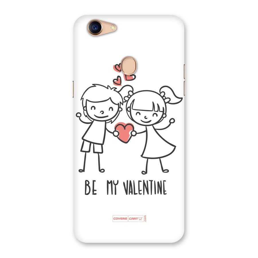 Be My Valentine Back Case for Oppo F5