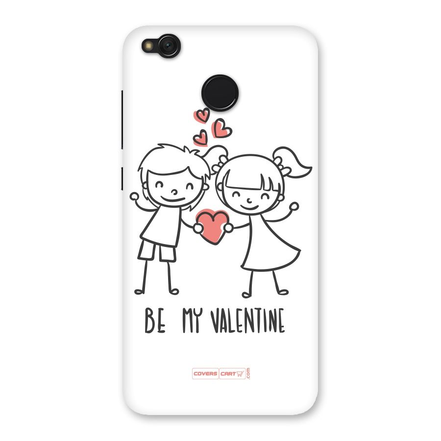 Be My Valentine Back Case for Redmi 4