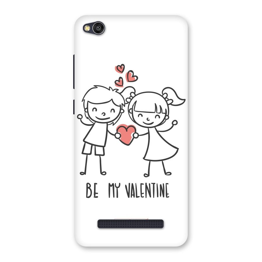 Be My Valentine Back Case for Redmi 4A