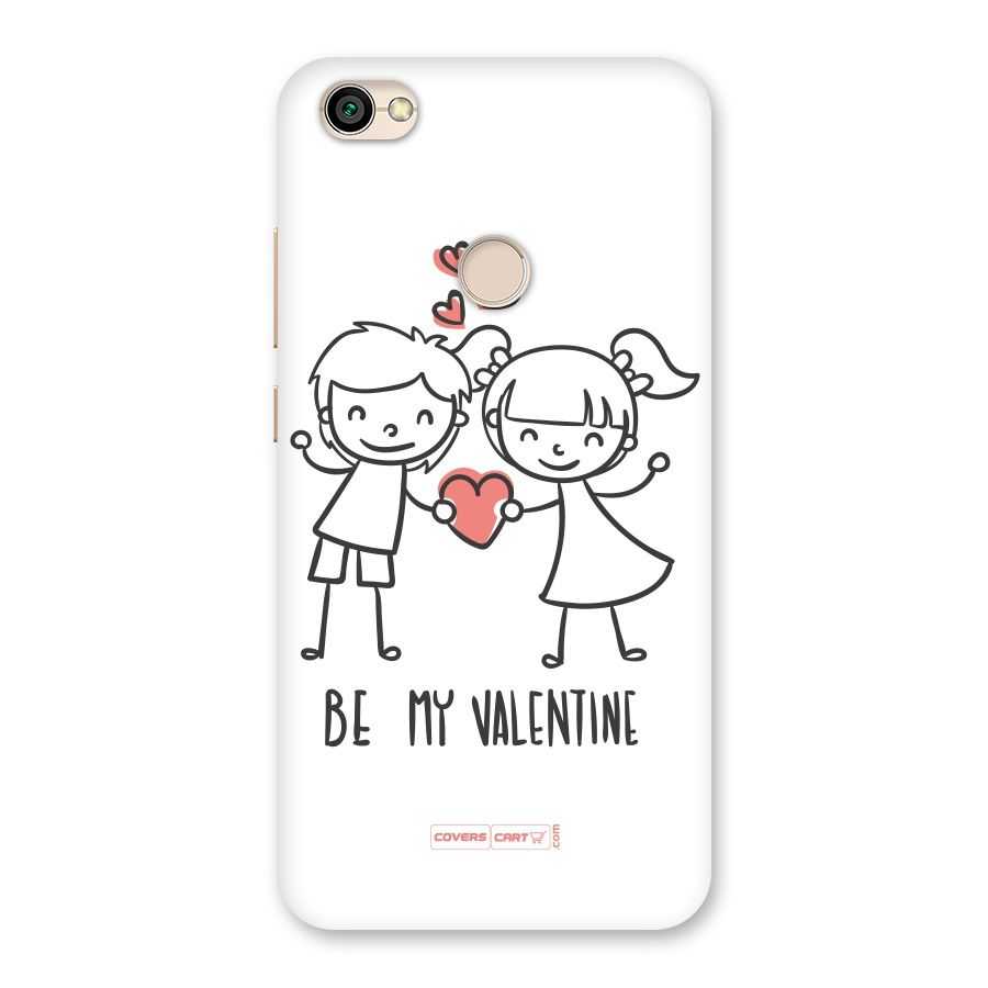 Be My Valentine Back Case for Redmi Y1 2017