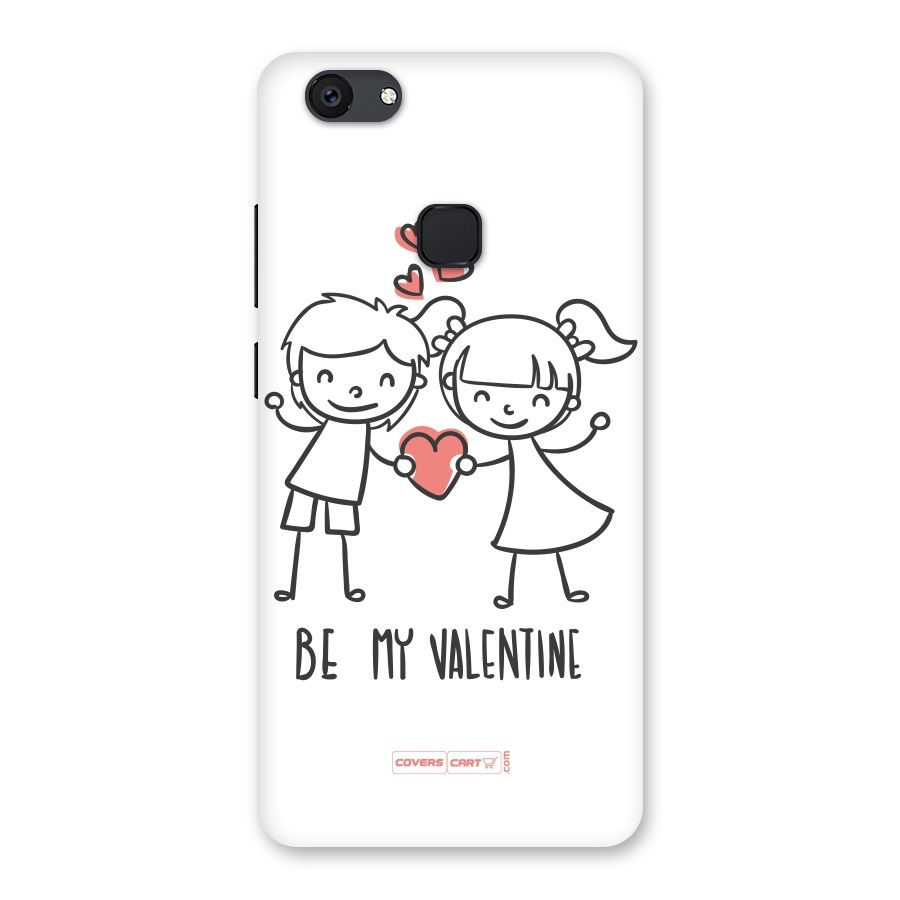 Be My Valentine Back Case for Vivo V7 Plus