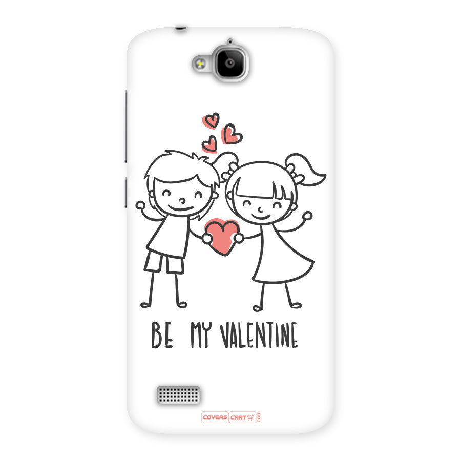 Be My Valentine Back Case for Honor Holly