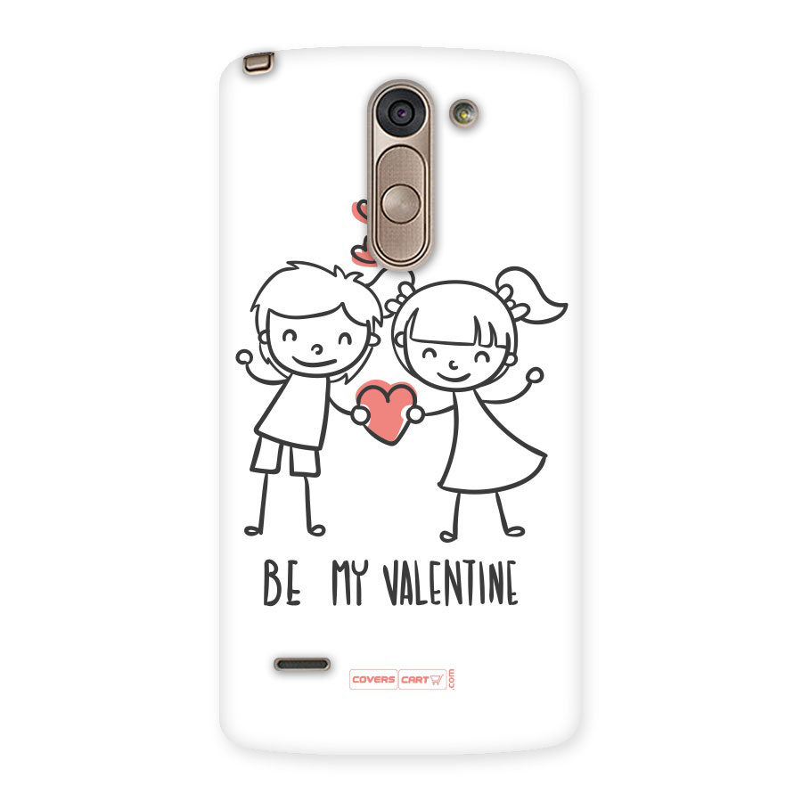 Be My Valentine Back Case for LG G3 Stylus