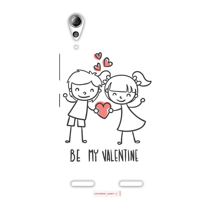 Be My Valentine Back Case for Lenovo A6000 Plus