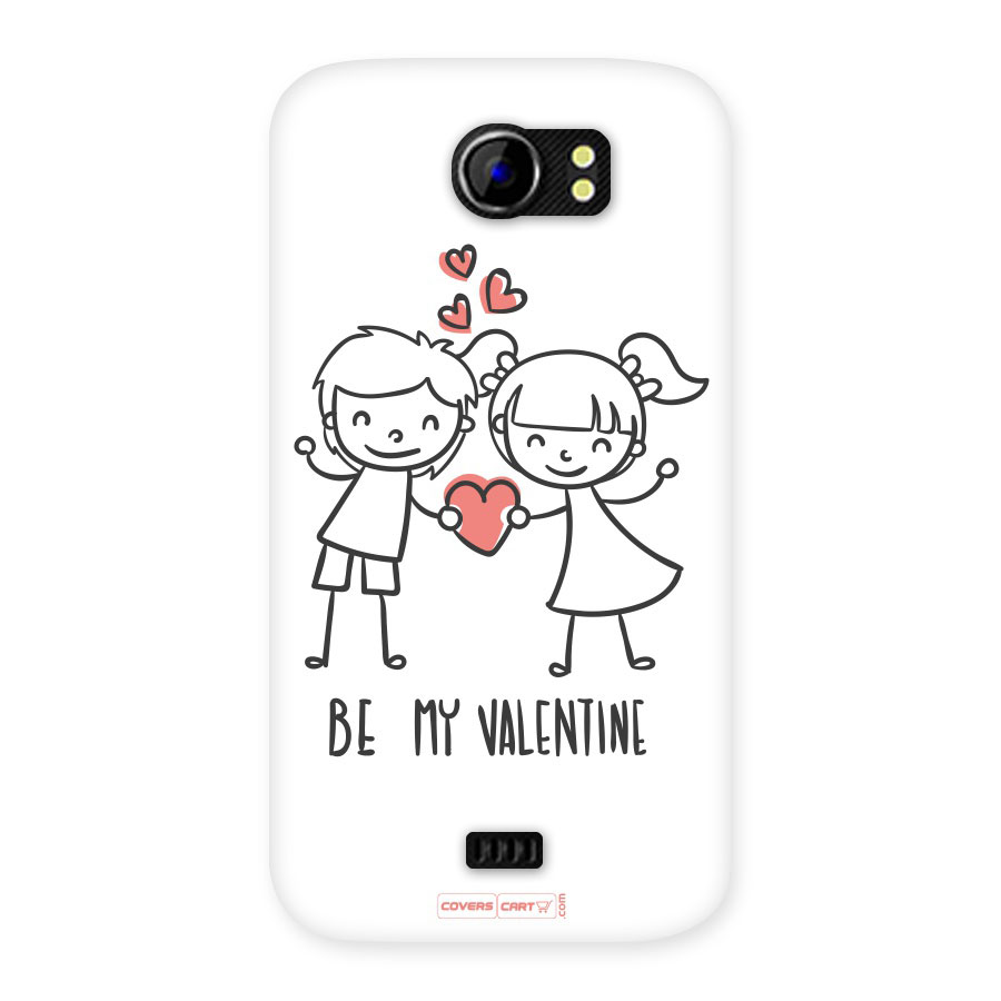 Be My Valentine Back Case for Micromax Canvas 2 A110