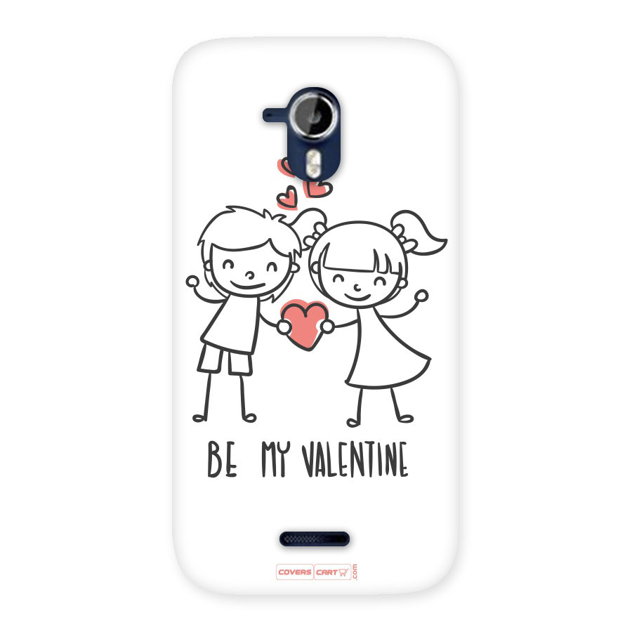 Be My Valentine Back Case for Micromax Canvas Magnus A117