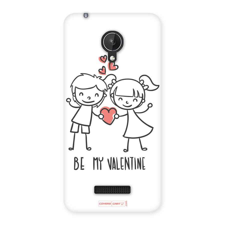 Be My Valentine Back Case for Micromax Canvas Spark Q380