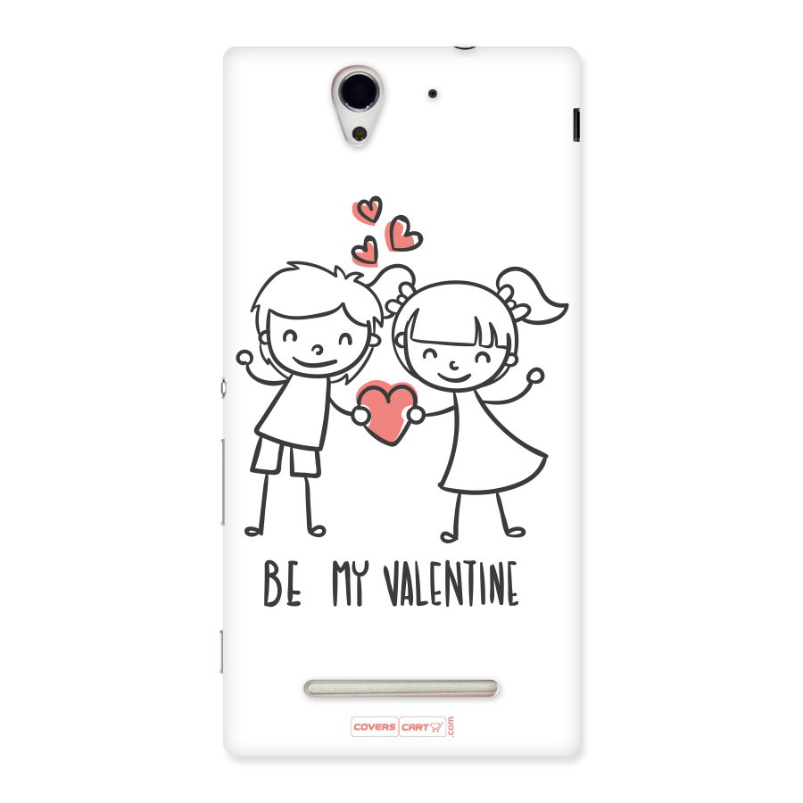 Be My Valentine Back Case for Sony Xperia C3