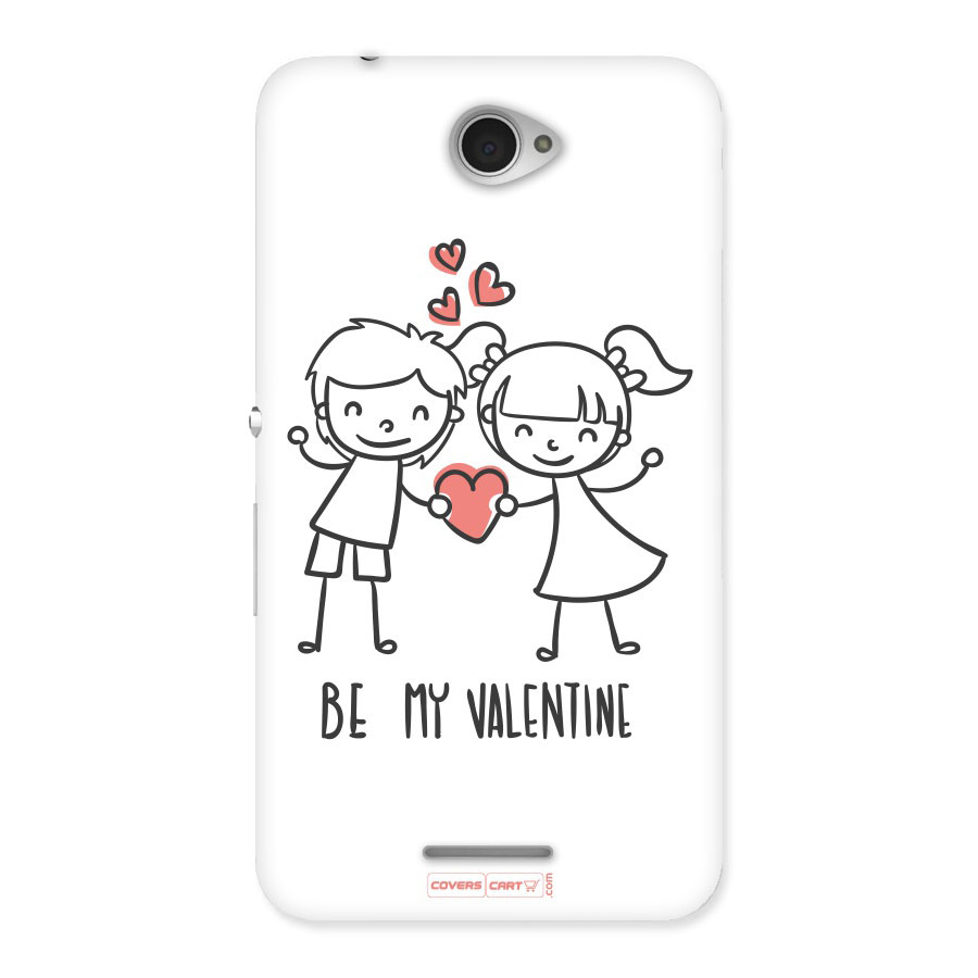 Be My Valentine Back Case for Sony Xperia E4
