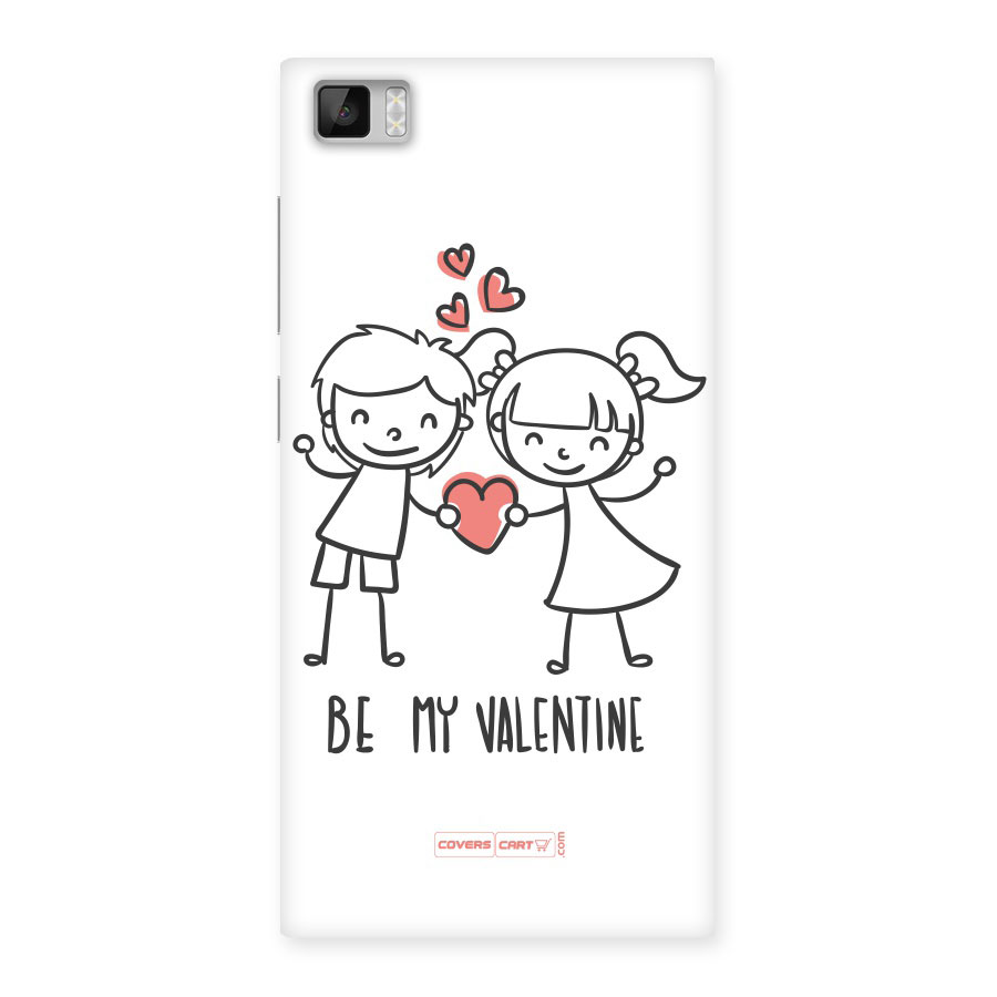 Be My Valentine Back Case for Xiaomi Mi3