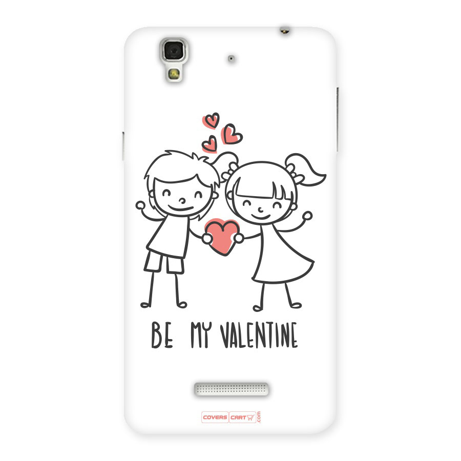 Be My Valentine Back Case for Yu Yureka