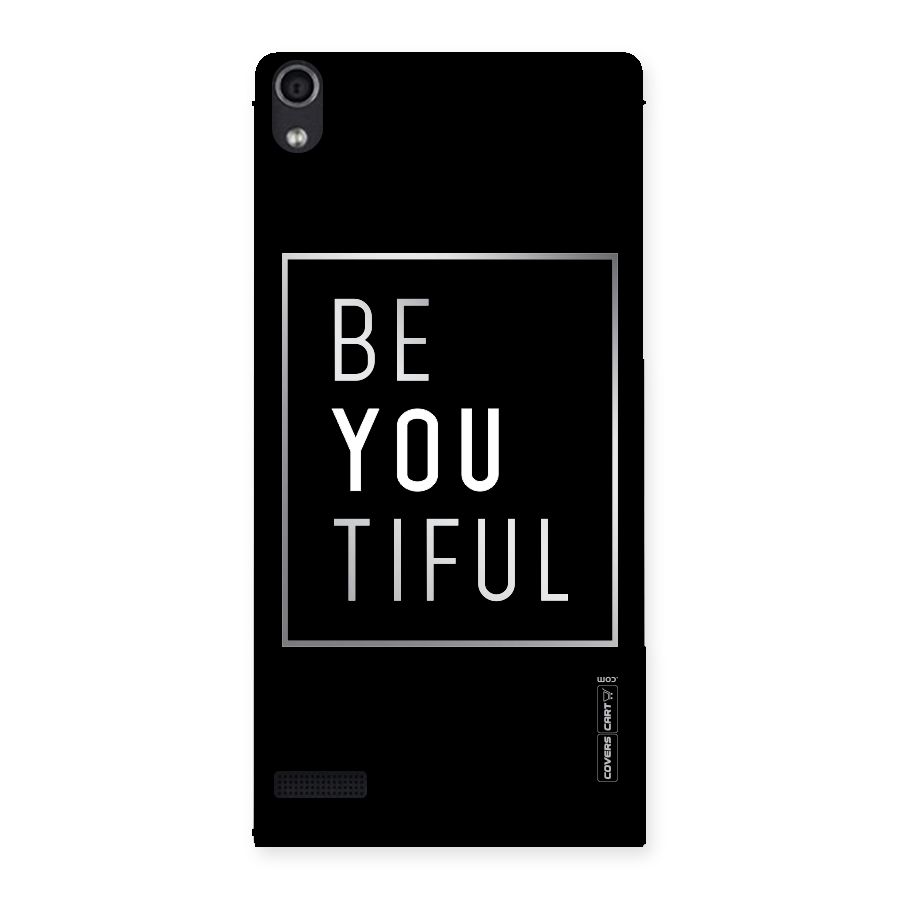 Be You Beautiful Back Case for Ascend P6