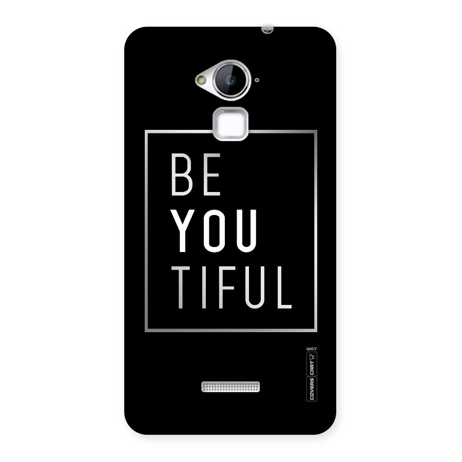 Be You Beautiful Back Case for Coolpad Note 3