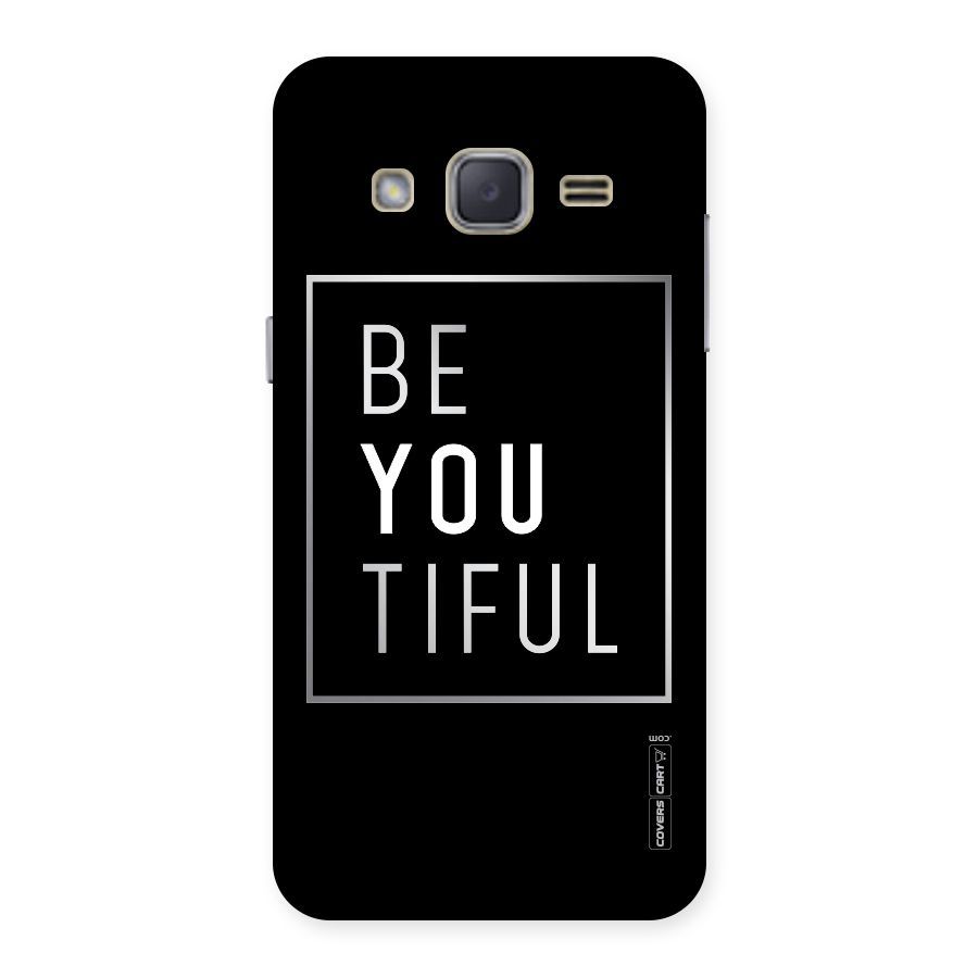 Be You Beautiful Back Case for Galaxy J2