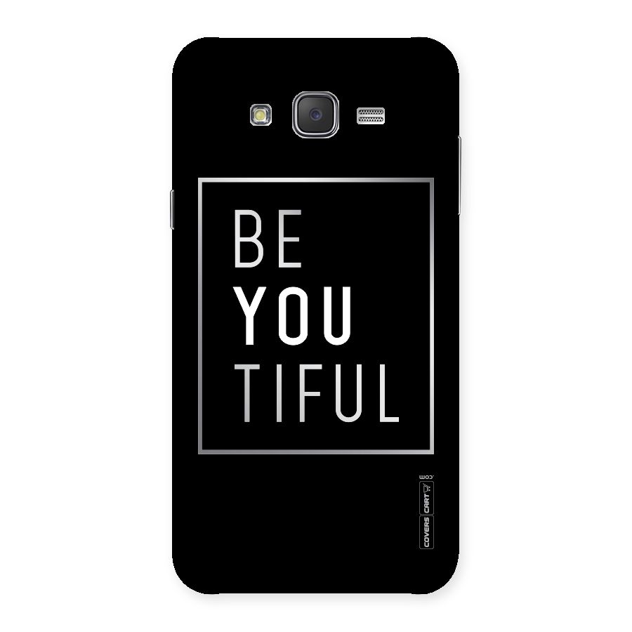 Be You Beautiful Back Case for Galaxy J7