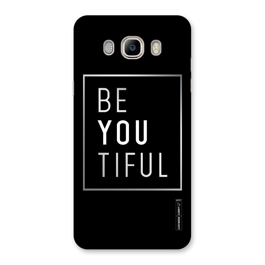 Be You Beautiful Back Case for Galaxy On8