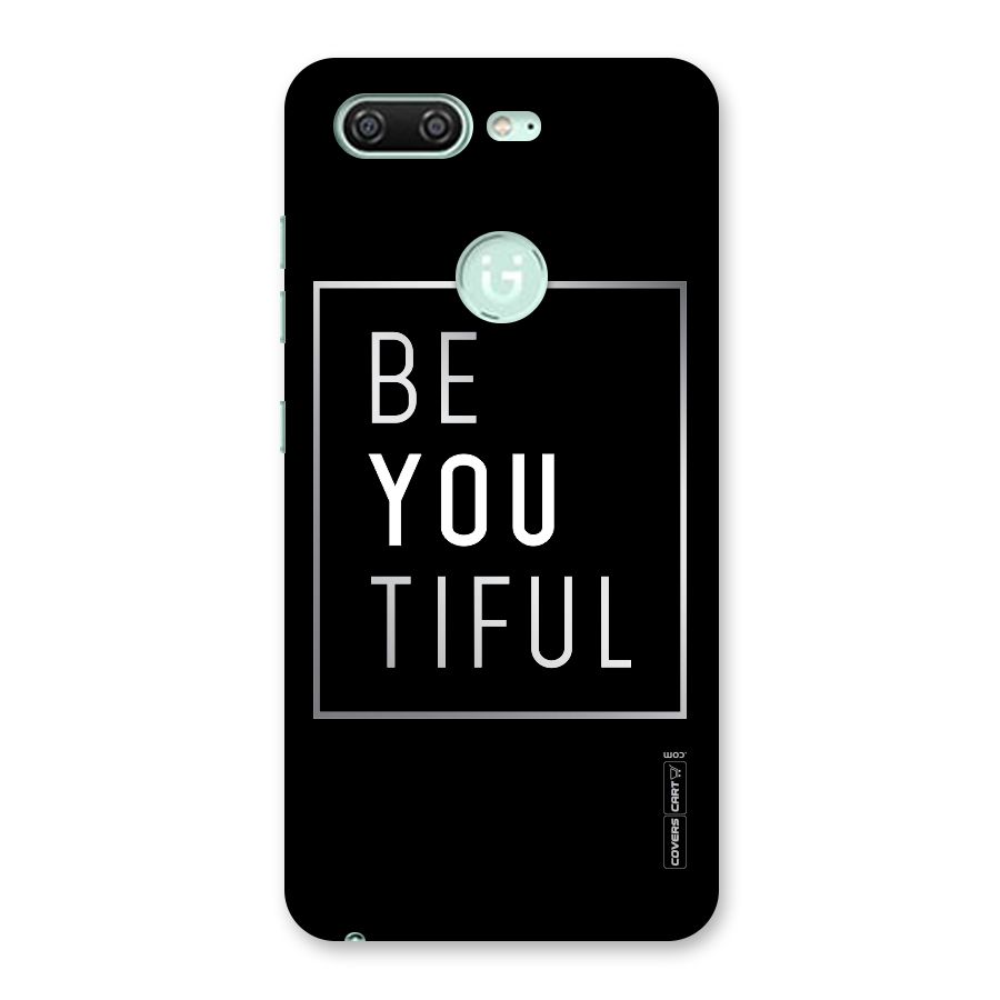 Be You Beautiful Back Case for Gionee S10
