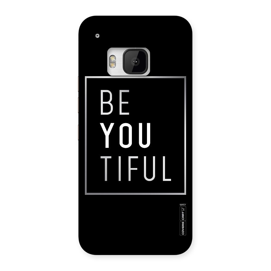 Be You Beautiful Back Case for HTC One M9