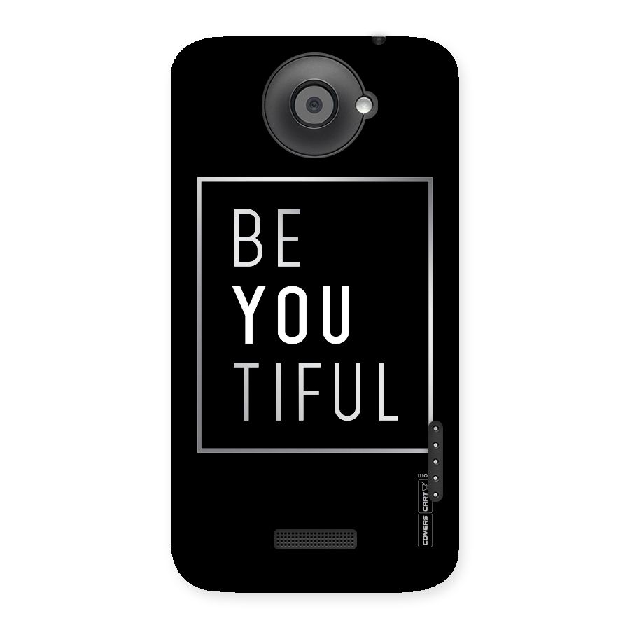 Be You Beautiful Back Case for HTC One X